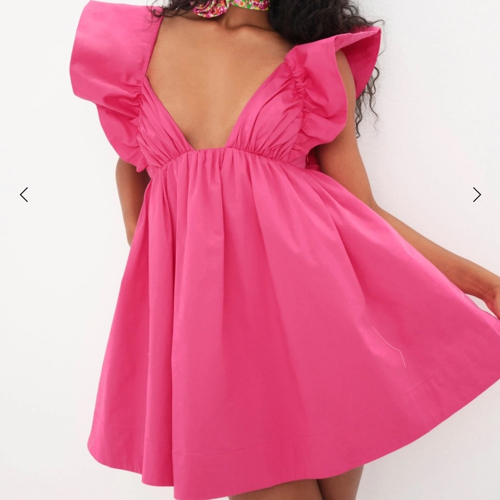 For Love And Lemons Clementine Mini Dress